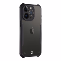 Tactical Quantum Stealth Dėklas for Apple iPhone 14 Pro Skaidrus/Juodas