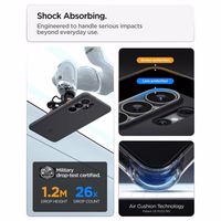 Spigen Nano Pop Mag MagSafe Dėklas for Samsung Galaxy S26 Ultra - juodas