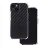 Acrylic Carbon dėklas for iPhone 16e / 17e juodas