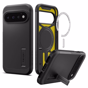 Spigen Tough Armor Mag MagSafe dėklas Google Pixel 11 Pro, juodas