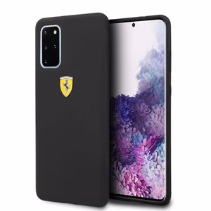 Ferrari жёсткий чехол FESSIHCS67BK S20+ G985 чёрный/чёрный Silicone