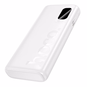 Hoco J158 Pro išorinė baterija, 10000 mAh, QC, PD, 2 A, 22,5 W, balta