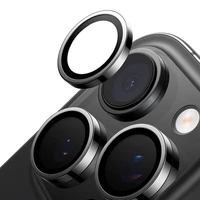 Lensguard kameros stiklas iPhone 16 ProMax (juodas)