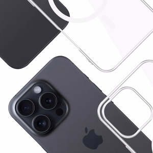 3mk Clear MagCase Case for Apple iPhone 16 Pro - Transparent