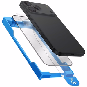 Uniq Optix Exofit Vivid grūdintas apsauginis stiklas iPhone 17 Pro Max su aplikatoriumi