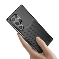 Thunder dėklas šarvuotas dėklas Samsung Galaxy S24 Ultra - juodas