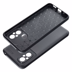 Dėklas telefonui CARBON PREMIUM XIAOMI Redmi 12C juodas
