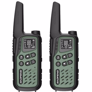 Baofeng BF-T25E racijų komplektas, 2 vnt., žalios