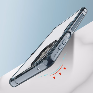 Nillkin Nature Pro dėklas Samsung Galaxy A73 šarvuotas skaidrus dėklas