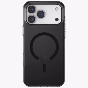 Uniq Clario Magclick įkrovimo dėklas telefonui iPhone 17 Pro Max - juodas