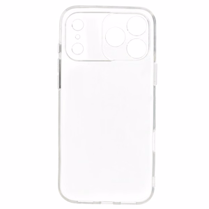 Dėklas telefonui Iphone 17 Pro Max 2 mm - puikiai tinka - skaidrus