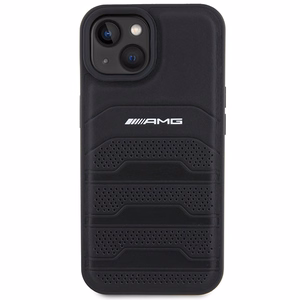 AMG odinis dėklas su įspaustomis linijomis iPhone 15 Plus - juodas