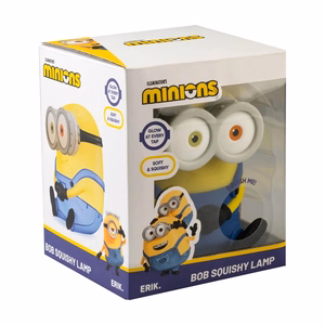 Minions Bobo minkštas silikoninis LED naktinis šviestuvas vaikams, 15 cm