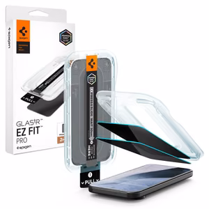 Spigen Glas.tR EZ Fit Pro HD 2 vnt. privatumo grūdintų stiklų rinkinys, skirtas Google Pixel 10 / 11