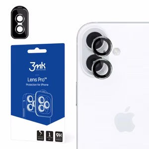 3mk Lens Protection Kameros dangtelis su žaliu rėmu iPhone 16 / 16 Plus