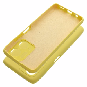 Silikoninis dėklas 2mm HONOR X7A citrininis