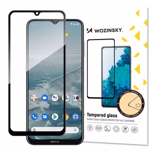 Wozinsky itin tvirtas Full Glue viso ekrano stiklas su rėmeliu, Case Friendly Nokia G20 juodas