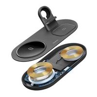 Belaidis įkroviklis Mcdodo CH-7061 3 in 1 15W (mobilusis telefonas/TWS/Apple laikrodis) (juodas)