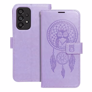 Флип-чехол Samsung A52 5G / A52 LTE ( 4G ) / A52s 5G Mezzo Book dreamcatcher фиолетовый
