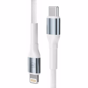 3mk Hyper Cable N-SERIES Кабель USB-C / Lightning 1м 9V/2A 20W - белый