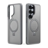 Dėklas Dux Ducis Yind Magnetic Stand Samsung S948 S26 Ultra pilkas