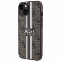 Guess GUHMP14SP4RPSW iPhone 14 6.1" rudas/rudas kietas dėklas 4G Printed Stripes MagSafe