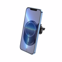 "Borofone" automobilinis laikiklis BH71 su magnetu prie ventiliacijos angos, juodas