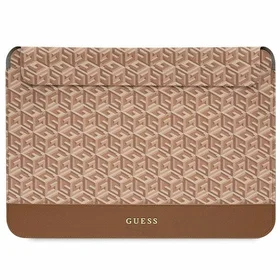 Guess GCube dryžuotas 14" nešiojamojo kompiuterio dėklas - rudas
