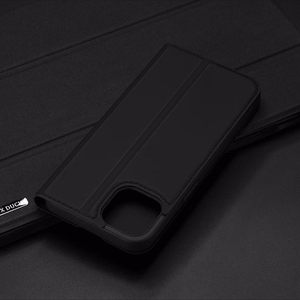 DUX DUCIS Skin Pro knygos stiliaus dėklas telefonui iPhone 13 mini (m) - auksinis (m)