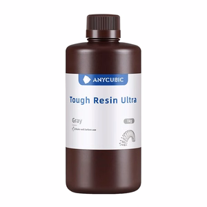 ANYCUBIC Tough Resin Ultra derva, pilka