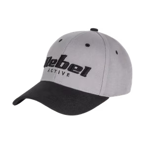 Бейсболка Rebel Active, светло-серая, размер M