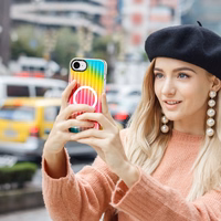 Dėklas Dux Ducis Zest Apple iPhone 16e Gradient Rainbow