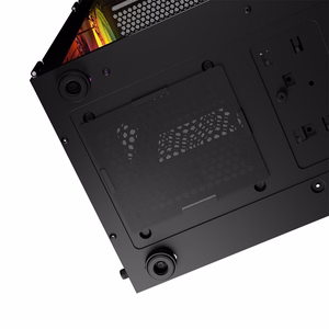 Logic ARAMIS ARGB MINIDI USB 3.0 kompiuterio korpusas, juodas