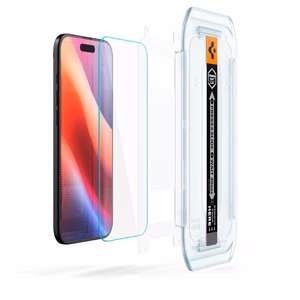 Spigen Glas.TR EZ Fit 2-jų rinkinys grūdintas stiklas iPhone 17 Air - skaidrus