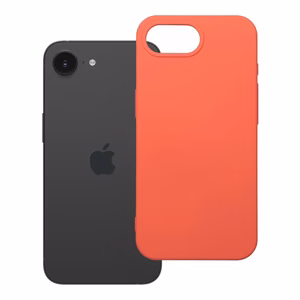 Чехол для iPhone 16e (SE 4 2025) / 17e Silicone персиковый