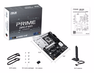 ASUS PRIME Z890-P WIFI Intel Z890 LGA 1851 (Socket V1) ATX pagrindinė plokštė