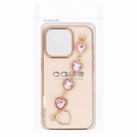 Madingas dėklas telefonui Iphone 14 Plus dizainas 2 šviesiai rožinė