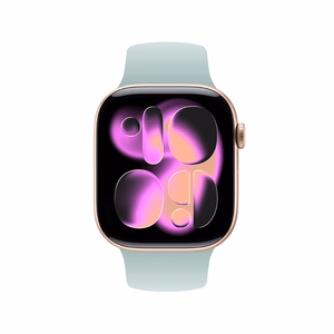 Crong Liquid dirželis, skirtas Apple Watch 38 / 40 / 41 / 42 mm, mėtinis