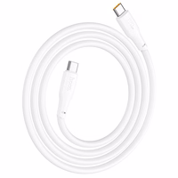 USB kabelis Hoco X93 60W USB-C to USB-C 2.0m baltas