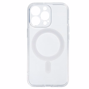 TEL PROTECT MagSilicone dėklas telefonui Iphone 13 Pro skaidrus