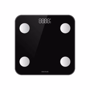 Cecotec Surface Precision Smart – išmaniosios svarstyklės, iki 180 kg, juodos spalvos