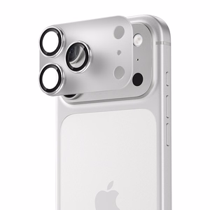 Benks grūdintas stiklas Air Shield matinė integruota objektyvo apsauga (C069) Iphone 17 Pro (3 objektyvai) skaidri