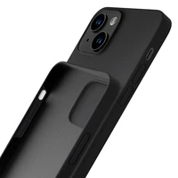 iPhone 13 dėklas iš 3mk Silicone Case serijos - juodas