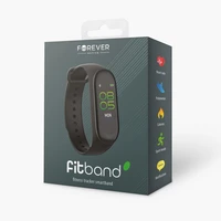 Forever išmanioji apyrankė Fitband SB-50 juoda