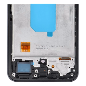 REWA OLED LCD ekranas su rėmeliu, skirtas SAMSUNG A34 5G, juodas