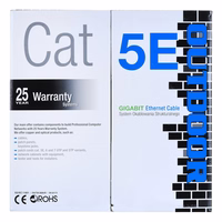 A-LAN KIU5OUTS305 tinklo kabelis Juoda 305 m Cat5e U/UTP (UTP)