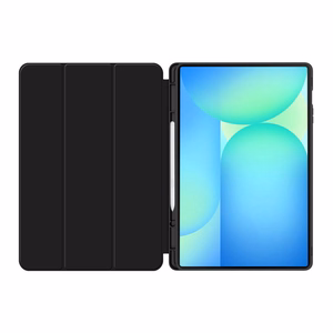 Чехол TechProtect SmartCase Pen для Samsung Galaxy Tab S10 FE+ 13.1 X620 / X626B - чёрный
