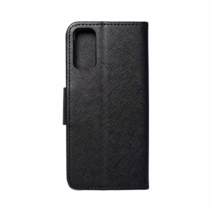 FANCY knyginis dėklas telefonui SAMSUNG S20 / S11e juodas