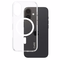 CARE by PanzerGlass Flagmano dėklas telefonui iPhone 16 6.1" baltas/baltas Magnetinis 1337