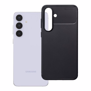 Dėklas CARBON PREMIUM telefonui SAMSUNG S25 FE juodas